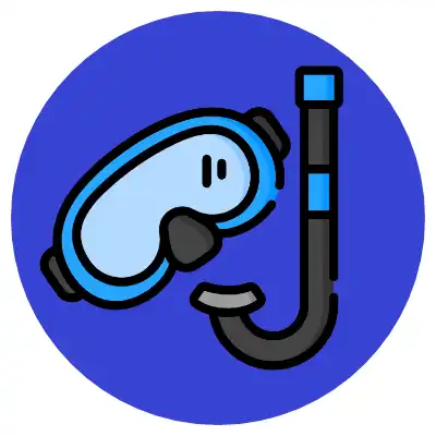 button taucherbrille