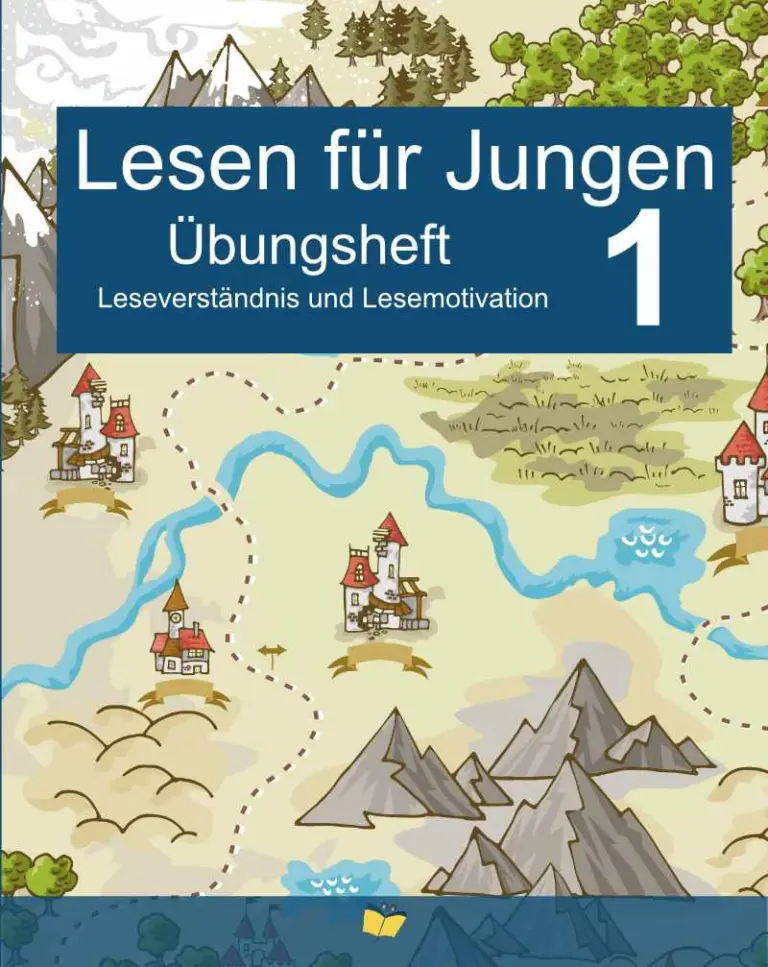 Buchcover: Lesen für Jungen 1. Übungsheft Leseverständnis und Lesemotivation