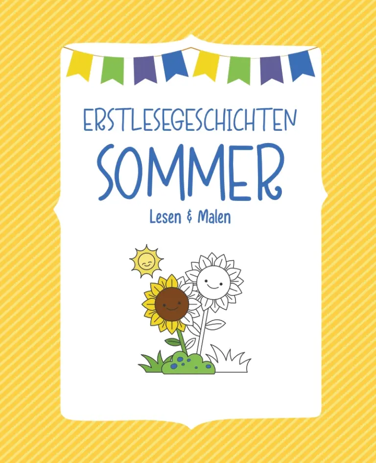 Buchcover: Erstlesegeschichten Sommer. Lesen und Malen