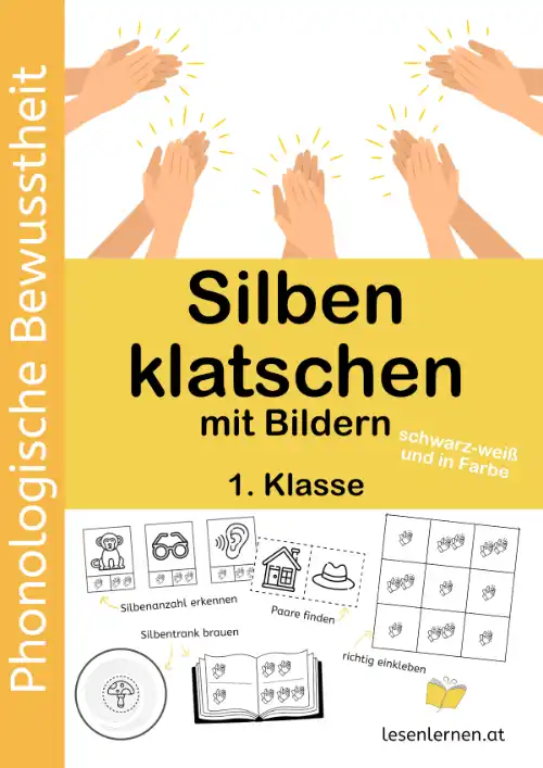 Material Phonologische Bewusstheit Klasse 1 – Silben klatschen