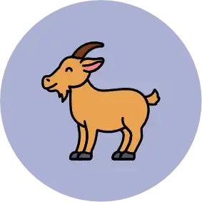 button ziege