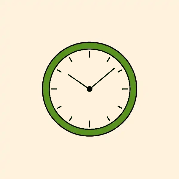 Uhr mit Zeigern – Symbolbild für schnelle Erklärung von Leseflüssigkeit